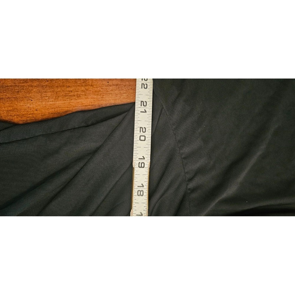 Urban Vine Peasant Blouse Size 3xl Black long sleeve Semi Sheer - Picture 4 of 8